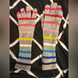 Never worn GAP stripe gloves.